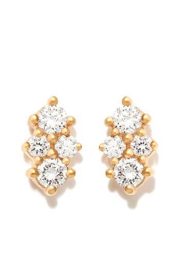 Dana Rebecca Designs 14kt yellow gold Vivian Lily stud earrings