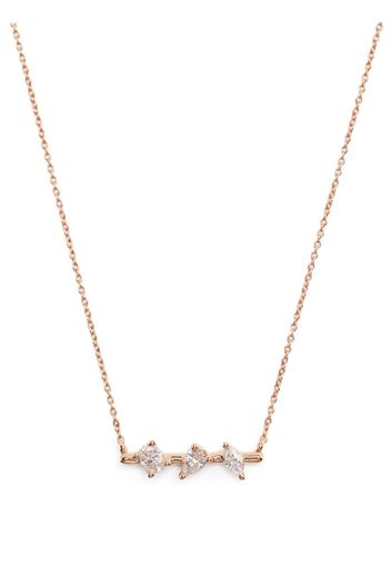 Dana Rebecca Designs 14kt rose gold Alexa Jordyn diamond necklace