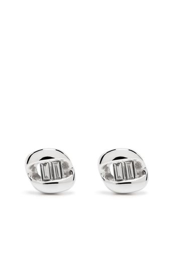 Dana Rebecca Designs 14kt white gold Remi Florence diamond stud earrings - Silber