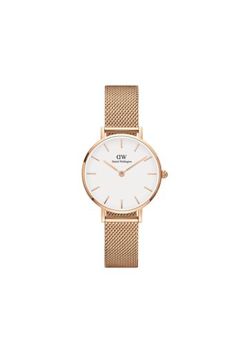 Daniel Wellington Petite Melrose rose-gold watch - Weiß