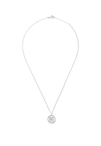 De Beers Jewellers 18kt 'Enchanted Lotus' Weißgoldhalskette mit Diamanten - WHITE GOLD