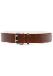 DEHANCHE Hutch double-punched suede belt - Braun