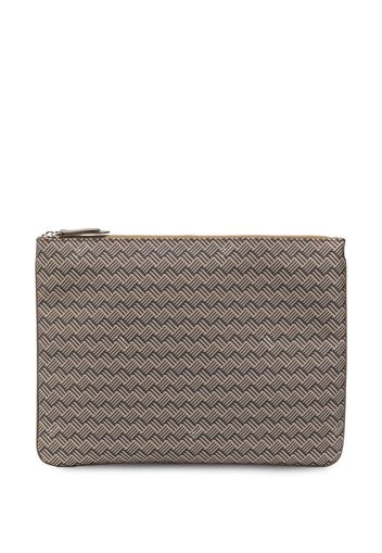 DELAGE GM Pochette Plate Clutch - Braun