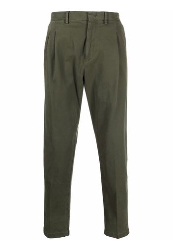 Dell'oglio mid-rise straight-leg chinos - Grün