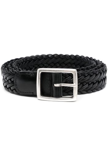 Dell'oglio woven leather belt - Schwarz