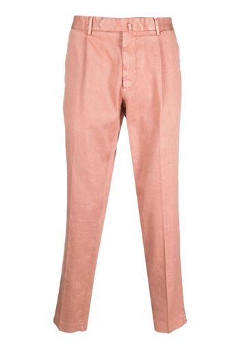 Dell'oglio straight-leg box-pleat trousers - Rosa