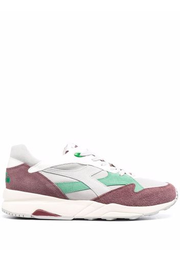 Diadora panelled low-top leather sneakers - Weiß