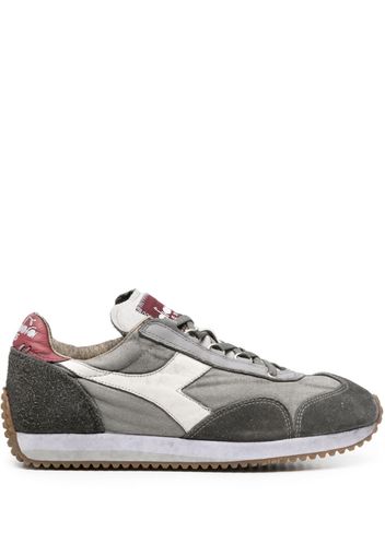 Diadora Equipe H panelled leather sneakers - Grau