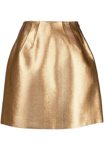 Dice Kayek lamay mini-skirt - Gold