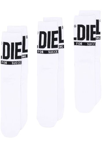 Diesel Socken mit Logo - Weiß