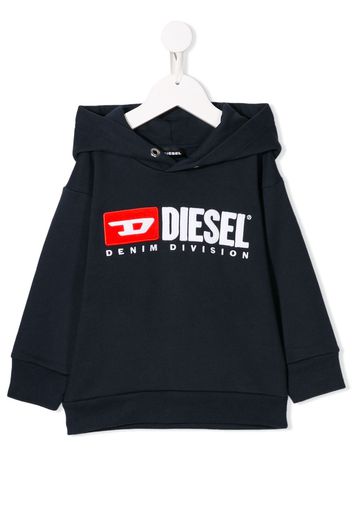 Diesel Kids Kapuzenpullover mit Logo - Blau