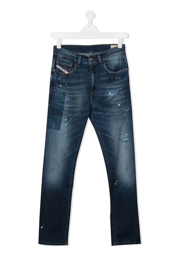 Diesel Kids TEEN 'Eetar' Tapered-Jeans - Blau