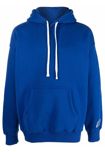 Diesel Hoodie mit Logo-Patch - Schwarz