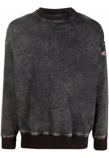 Diesel Pullover mit rundem Ausschnitt - Schwarz