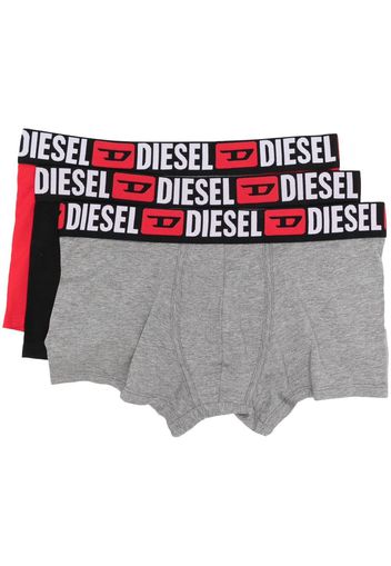 Diesel logo-waistband boxer pack - Schwarz