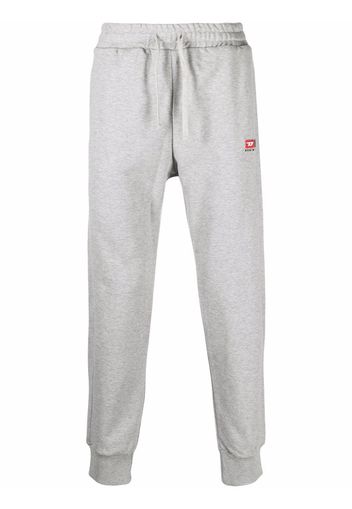 Diesel Jogginghose mit Logo-Stickerei - Grau