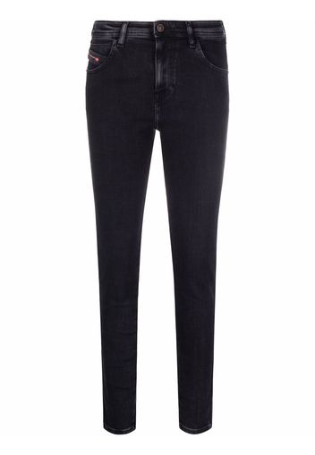 Diesel 2015 Babhila 09B68 skinny jeans - Schwarz