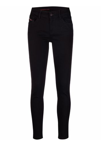 Diesel Slandy low-rise skinny jeans - Schwarz