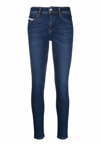 Diesel Jeans mit Logo-Patch - Blau