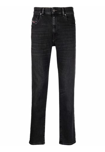 Diesel D-Strukt straight-leg jeans - Schwarz