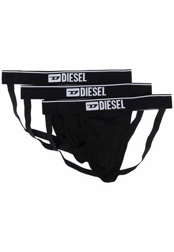 Diesel three-pack briefs set - Schwarz