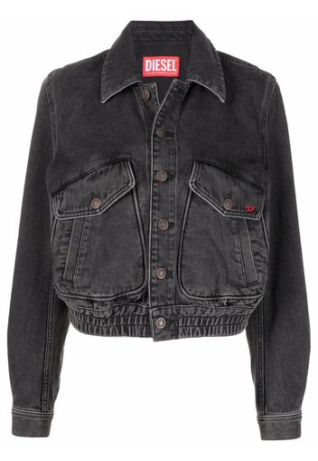 Diesel De-Tracy denim jacket - Schwarz