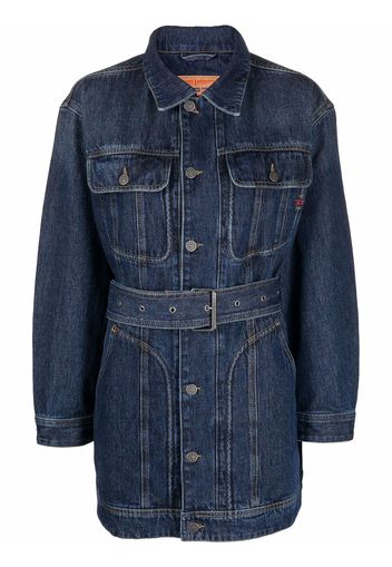 Diesel De-Flaminia Jeansjacke - Blau