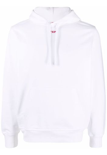 Diesel logo-print hoodie - Weiß