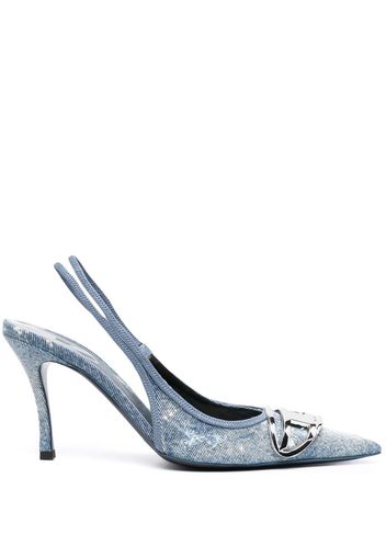 Diesel D-Venus 100mm pumps - Blau