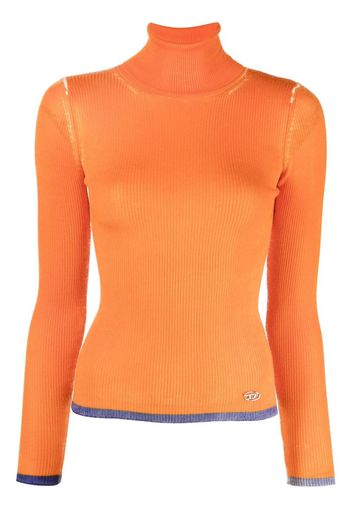 Diesel M-Aribelle ribbed-knit jumper - Orange