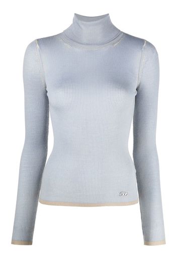 Diesel M-Aribelle ribbed-knit jumper - Blau