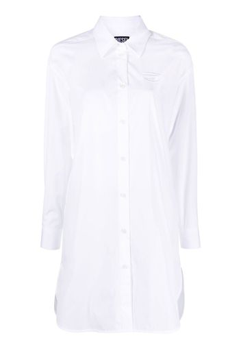Diesel Klassisches Hemdkleid - Weiß