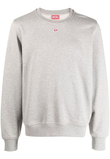 Diesel cotton long-sleeve sweatshirt - Grau