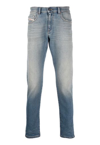 Diesel low-rise slim-fit jeans - Blau