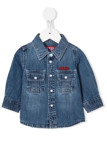 Diesel Kids Cartib denim shirt - Blau