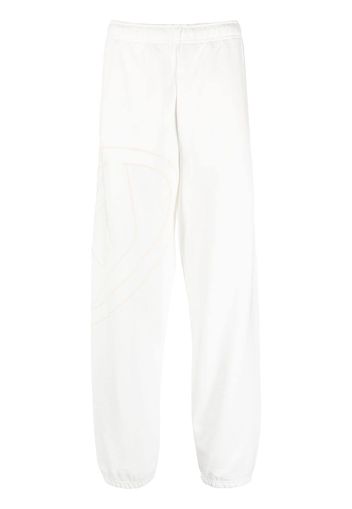 Diesel cotton track pants - Weiß