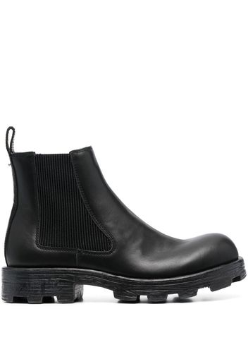 Diesel leather Chelsea boots - Schwarz