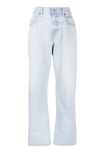 Diesel 1999 cropped straight-leg jeans - Blau