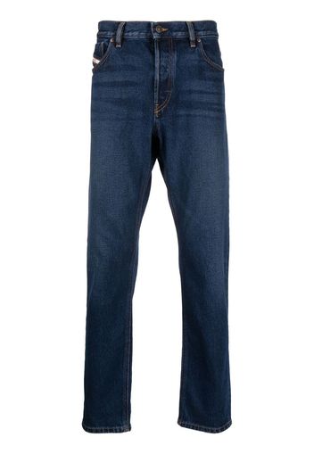 Diesel mid-rise slim-fit jeans - Blau