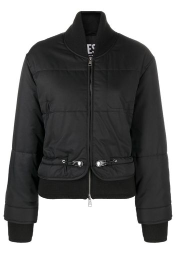 Diesel G-Vite quilted bomber jacket - Schwarz