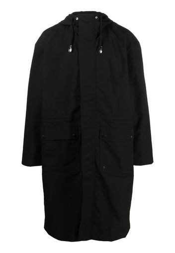 Diesel J-Lui-A hooded coat - Schwarz