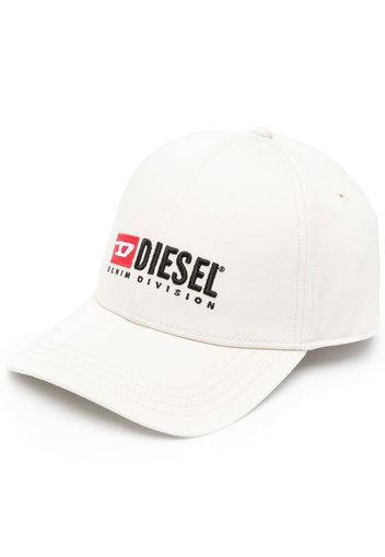 Diesel Baseballkappe mit Logo-Stickerei - Nude