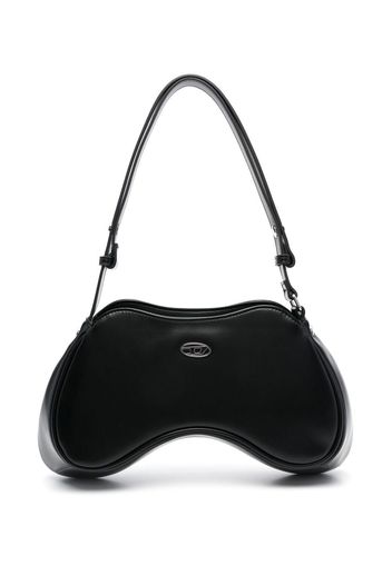 Diesel asymmetric-design tote bag - Schwarz