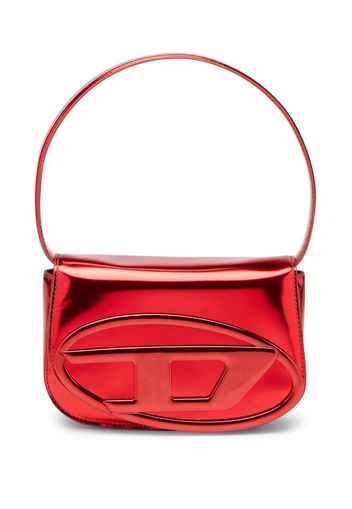 Diesel mirrored leather shoulder bag - Rot