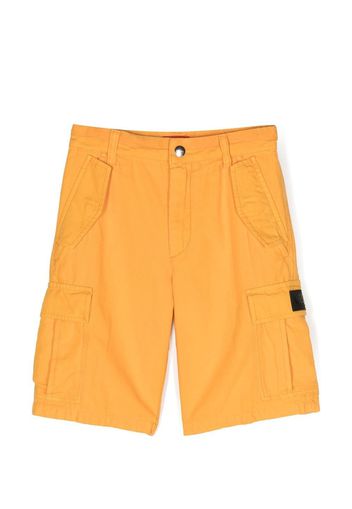 Diesel Kids Gerade Cargo-Shorts - Orange