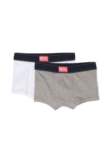 Diesel Kids denim-waist boxers - Grau