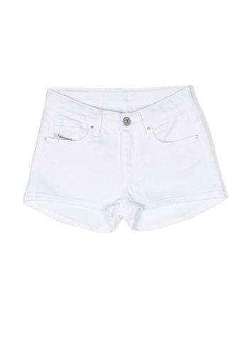 Diesel Kids Prifty JJJ denim shorts - Weiß