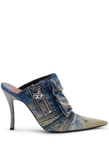 Diesel Mules mit hohem Absatz - H9749