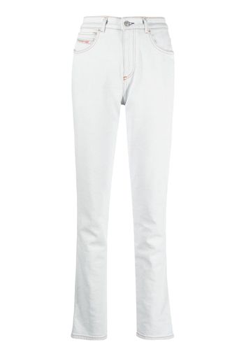 Diesel mid-rise straight-leg jeans - Blau