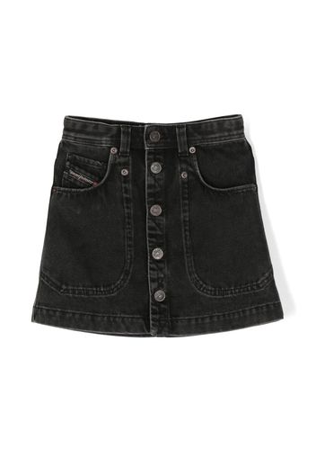 Diesel Kids Albus Jeansrock - Schwarz